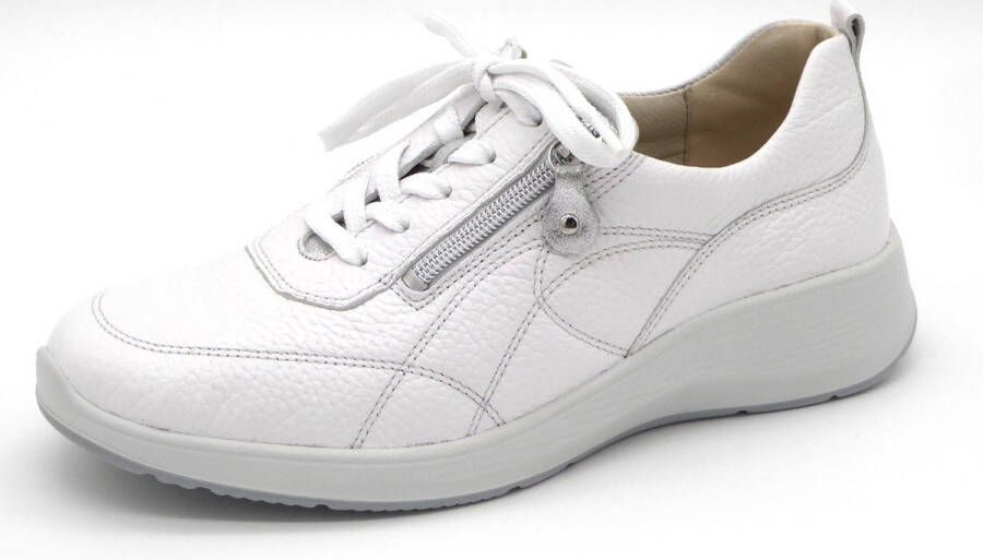 Waldläufer Dames Sneaker 698004-300-659 Wit Wijdte K