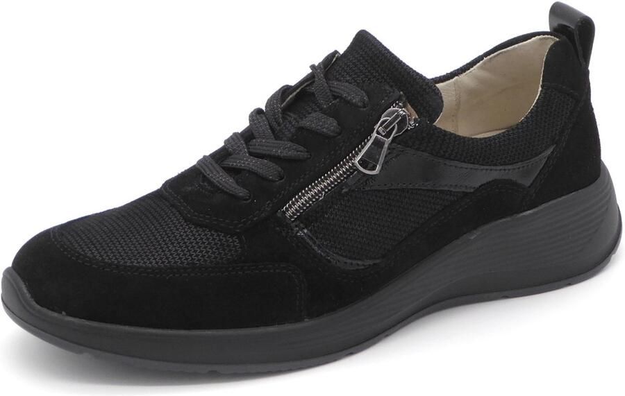 Wäldlaufer Waldläufer Dames Sneaker 698008-403-001 Zwart Wijdte K (40.5)