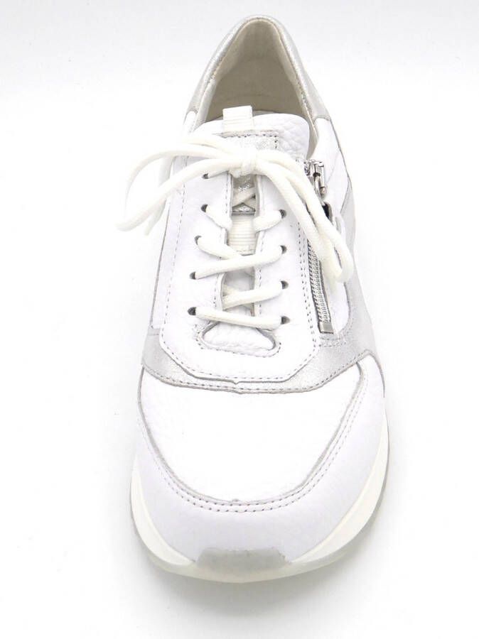 Wäldlaufer Waldläufer Dames Sneaker 752002-201-663 Wit zilver H-Vicky Wijdte H