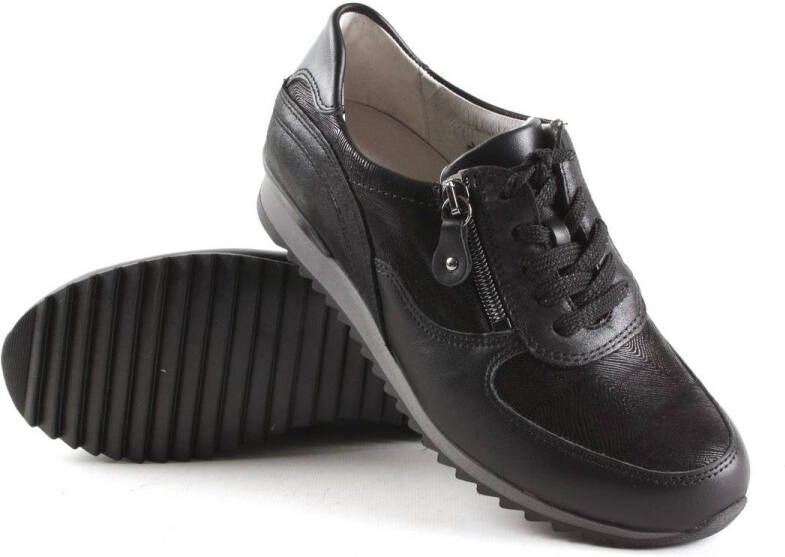 Wäldlaufer Dames Veterschoenen Waldlaufer 370013-419-001 Hurly Zwart ½ - Foto 3