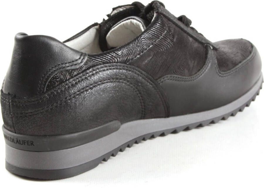 Wäldlaufer Dames Veterschoenen Waldlaufer 370013-419-001 Hurly Zwart ½
