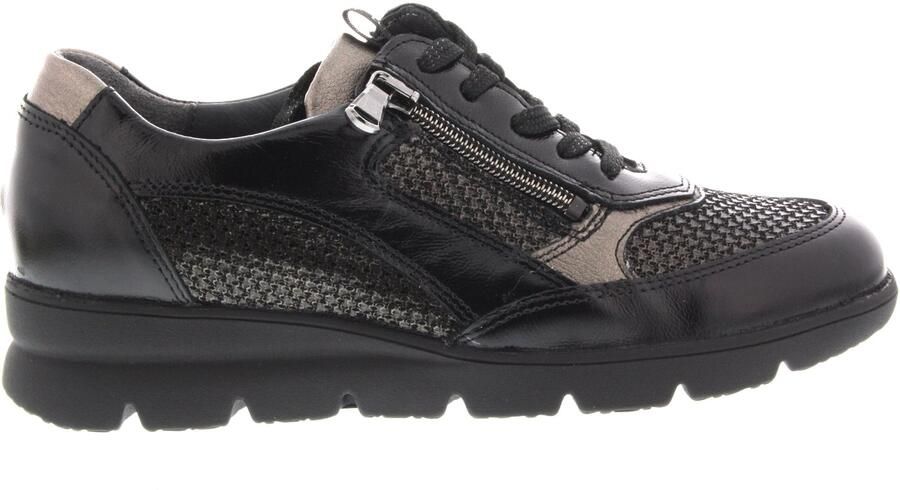 Wäldlaufer Dames Sneakers Waldlaufer H-bruni 902001-304-768 Zwart