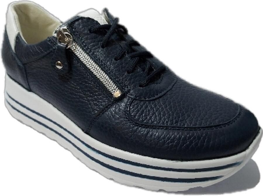 Waldläufer Dames Sneakers Waldlaufer Lana 758009-200-194 Donkerblauw ½ - Foto 2
