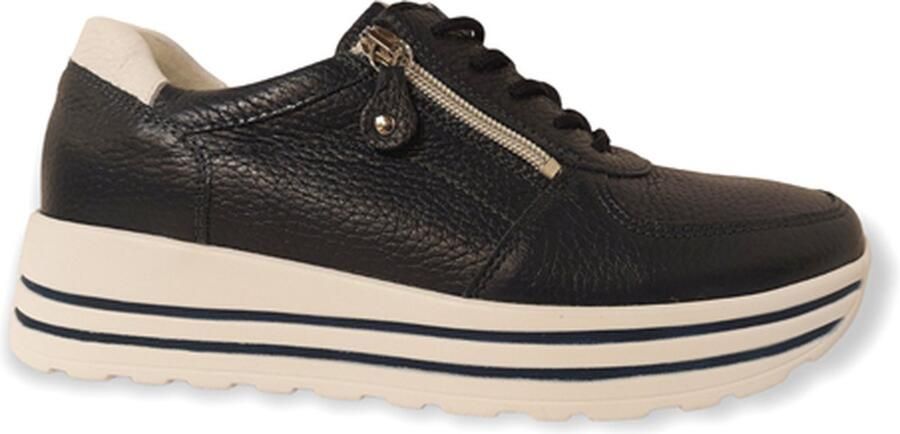 Waldläufer Dames Sneakers Waldlaufer Lana 758009-200-194 Donkerblauw ½ - Foto 11