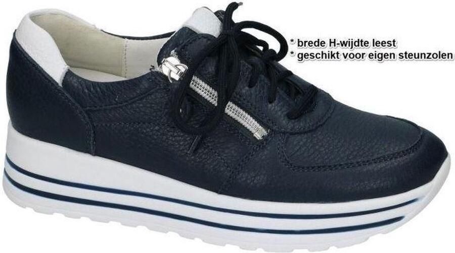 Waldläufer Dames Sneakers Waldlaufer Lana 758009-200-194 Donkerblauw ½ - Foto 6