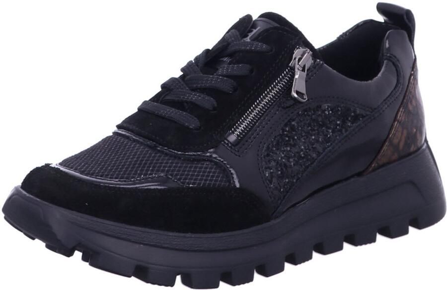 Waldläufer Casual Veterschoenen in Zwart