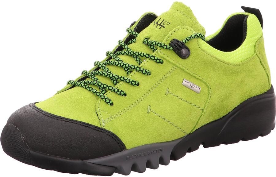 Waldläufer Dames Sportieve veterschoenen groen