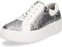 Waldläufer dames sportschoenen Nicky zilver wit glitter - Thumbnail 2
