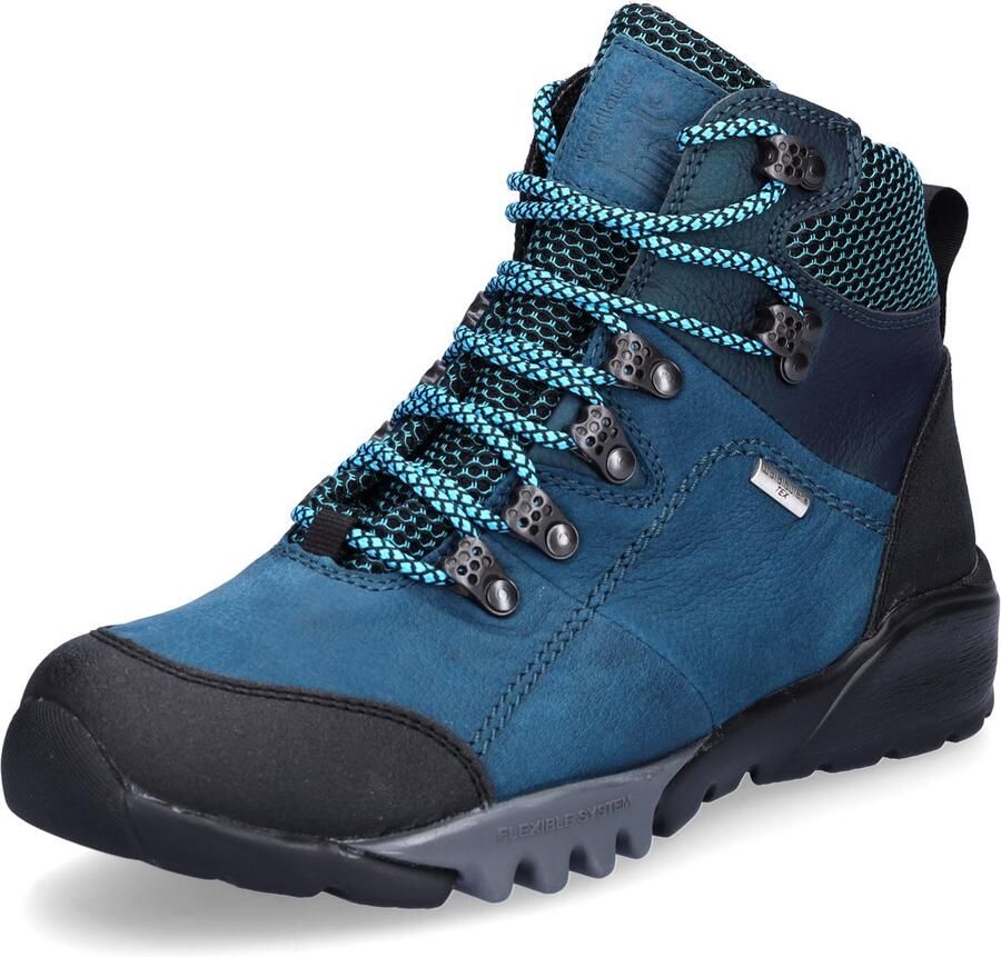 Waldläufer dames veterlaars Amiata turquoise