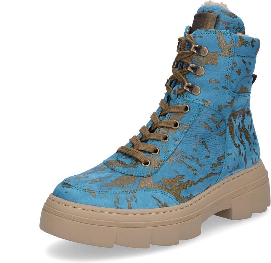 Waldläufer dames veterlaars Saiga turquoise