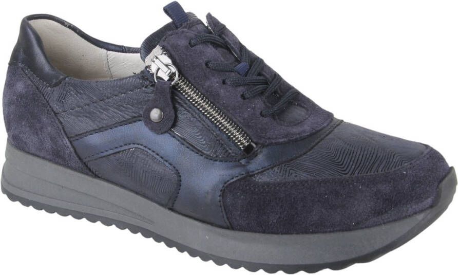 Waldläufer Dames Veterschoen 7520047-404-194 Donkerblauw Wijdte H (38.5)