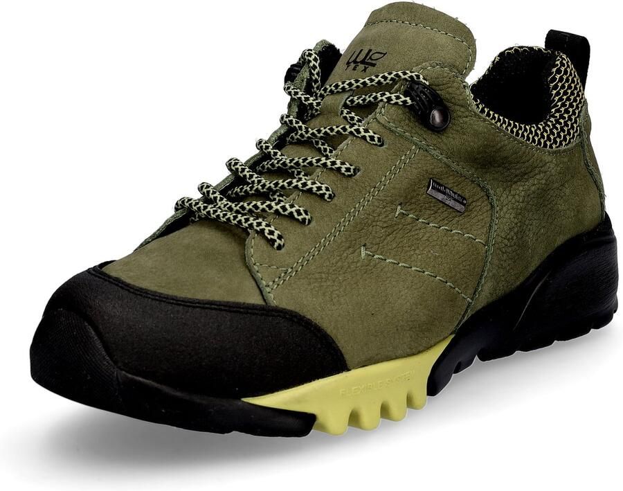 Waldläufer dames veterschoen Amiata olijfgroen