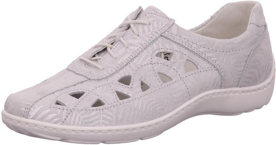 Waldläufer dames veterschoenen beige