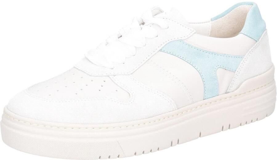 Waldläufer dames veterschoenen beige