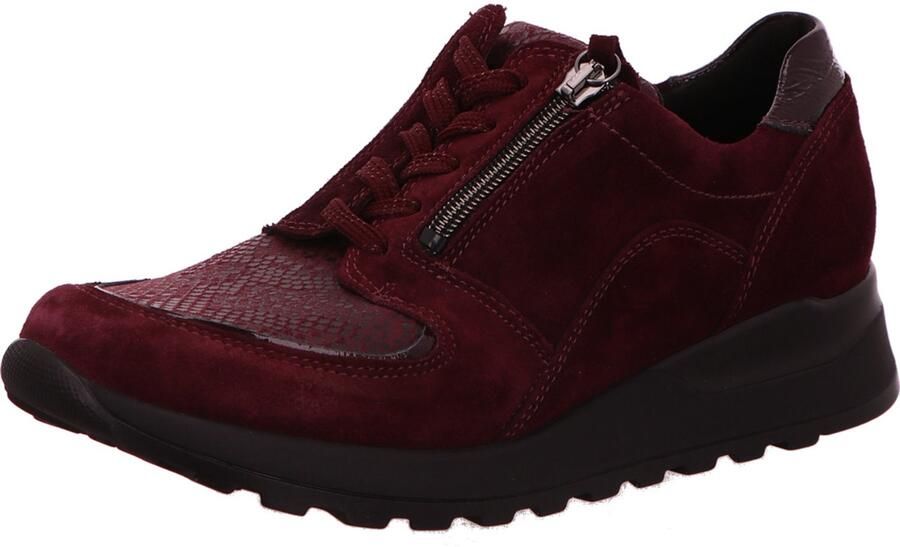 Waldläufer dames veterschoenen bordeaux