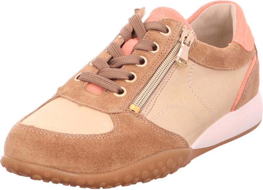 Waldläufer dames veterschoenen goud