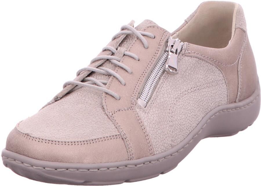 WALDLÄUFER Veterschoen 'Schnürschuh Damen H89001-213 989 Echtleder in grau' grijs - Foto 3