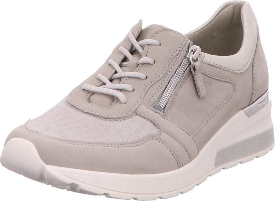 Waldläufer dames veterschoenen grijs