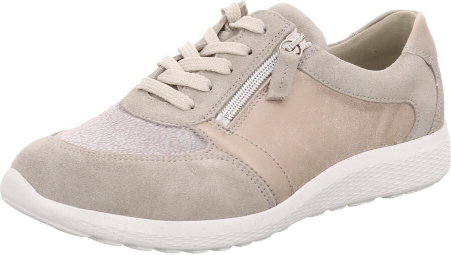 Waldläufer dames veterschoenen grijs
