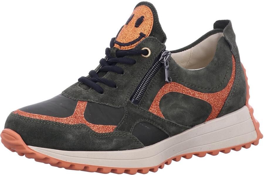 Waldläufer dames veterschoenen groen