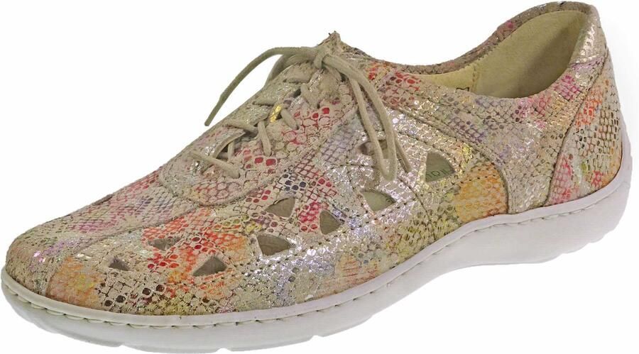 Waldläufer Moderne Oranje Sneaker voor Vrouwen