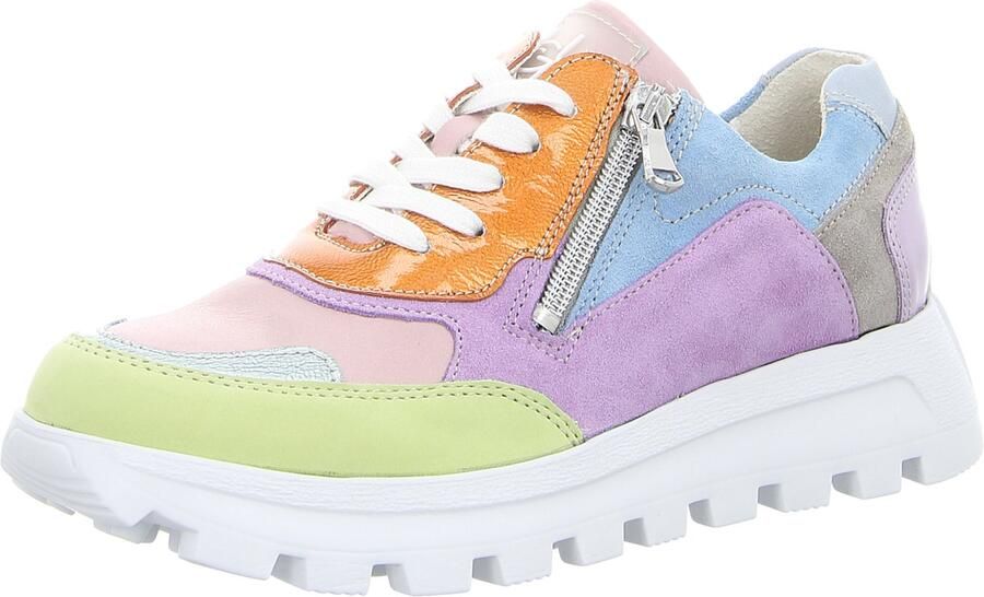 Waldläufer dames veterschoenen oranje