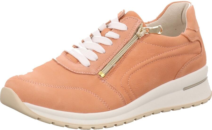 Waldläufer dames veterschoenen oranje