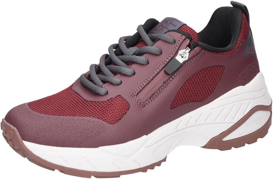Waldläufer dames veterschoenen rood