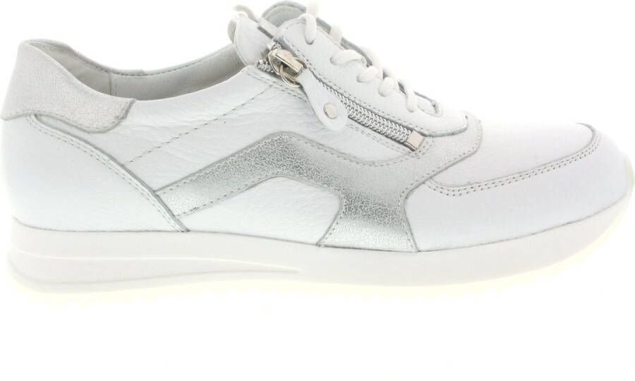 Wäldlaufer Waldläufer Dames Sneaker 752002-201-663 Wit zilver H-Vicky Wijdte H