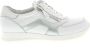 Wäldlaufer Waldläufer Dames Sneaker 752002-201-663 Wit zilver H-Vicky Wijdte H - Thumbnail 1