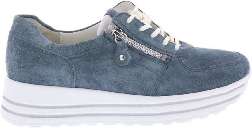 Wäldlaufer Dames Veterschoenen Waldlaufer 758008-203-263 H-lana Jeansblauw