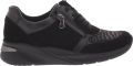 Wäldlaufer Waldläufer OrthoTritt Dames Sneaker 715H02-400-001 Zwart Wijdte H - Zwart