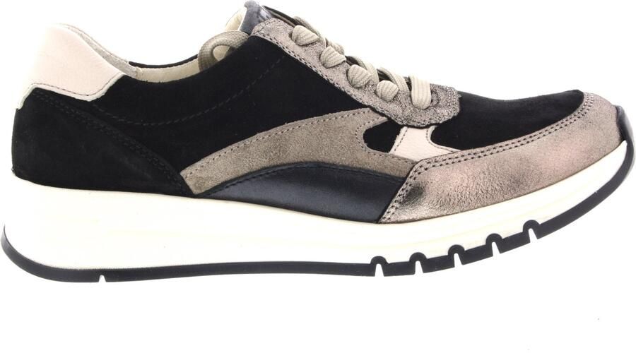 WALDLÄUFER Sneakers laag 'H-April' grafiet aardetinten lichtgrijs zwart - Foto 2