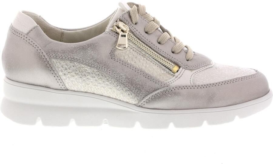 Wäldlaufer Dames Veterschoenen Waldlaufer H-bruni Platin 902001 Platina - Foto 2