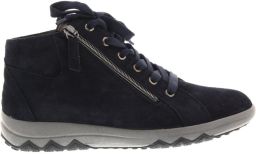 Wäldlaufer Waldlaufer 961801-H-Teresa Hoge sneakers Veterboots Dames veterschoenen Dames sneakersHalf-hoge schoenen Blauw