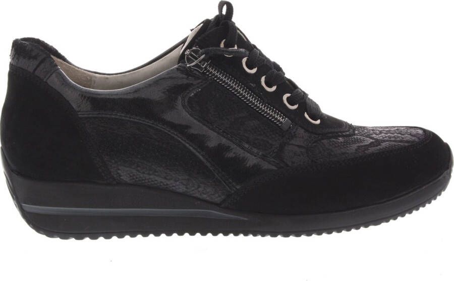 Wäldlaufer Waldlaufer 980008-H-Himona~~~~~~~~~~~~~~~ Lage sneakersDames sneakers Zwart