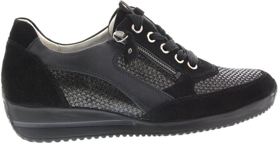 Wäldlaufer Dames Veterschoenen Waldlaufer Himona 980008-420-001 Zwart