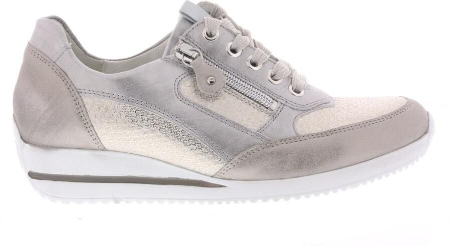 WALDLAUFER Waldläufer Lage Sneakers Dames Himona Leatherlook Zilver - Foto 2
