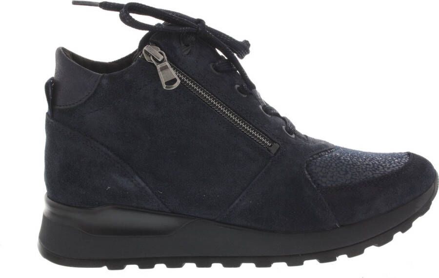 Wäldlaufer Dames Veterschoenen Waldlaufer Hiroko 364h81-301-021 Donkerblauw