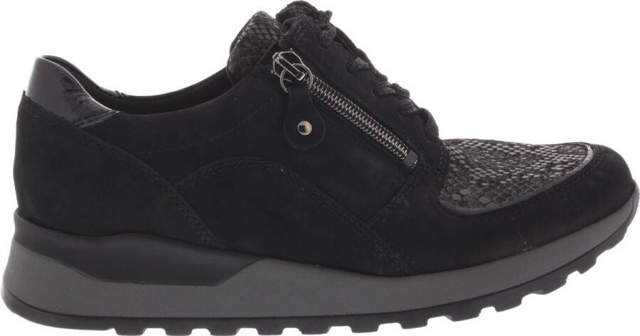 Wäldlaufer Dames Veterschoenen Waldlaufer Hiroko Soft H64007 Zwart ½