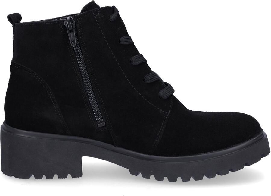 Wäldlaufer Waldläufer Dames Veterboot 716807-195-001 Zwart Wijdte H (41)