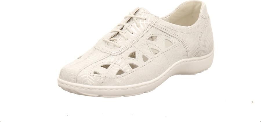 Waldläufer dames veterschoenen wit