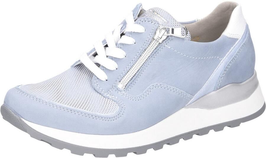 Waldläufer dames veterschoenen wit