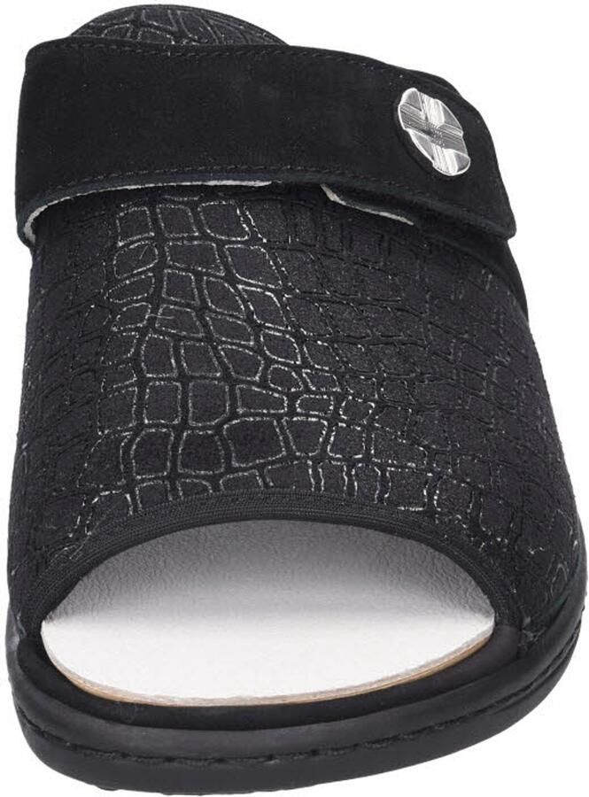 Waldläufer dames veterschoenen zwart