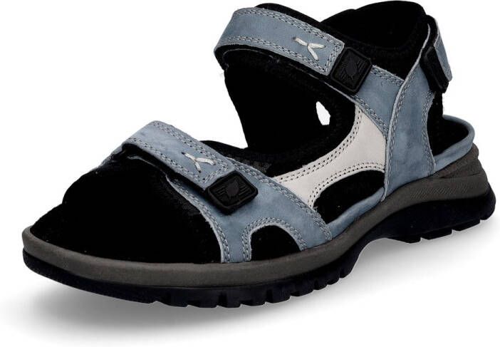 Waldläufer Trekkingsandalen H-SORA outdoorschoen zomerschoen sleehak in comfortabele schoenwijdte h