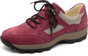 Waldläufer Dames Wandelschoen 471000-719-272 Rood- Wijdte H ½ (38.5)