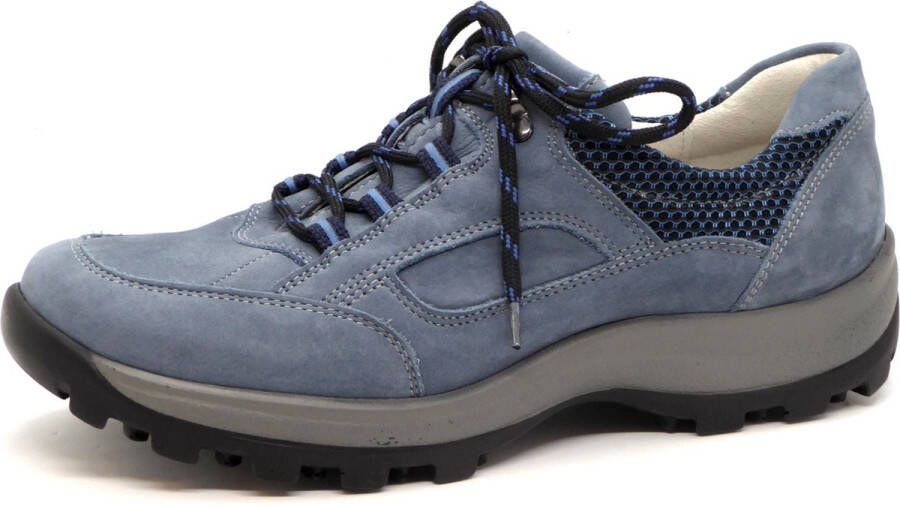 Waldläufer Waldlaufer 471000-H-Holly~~~~~~~~~~~~~~~~ Dames veterschoenen Blauw