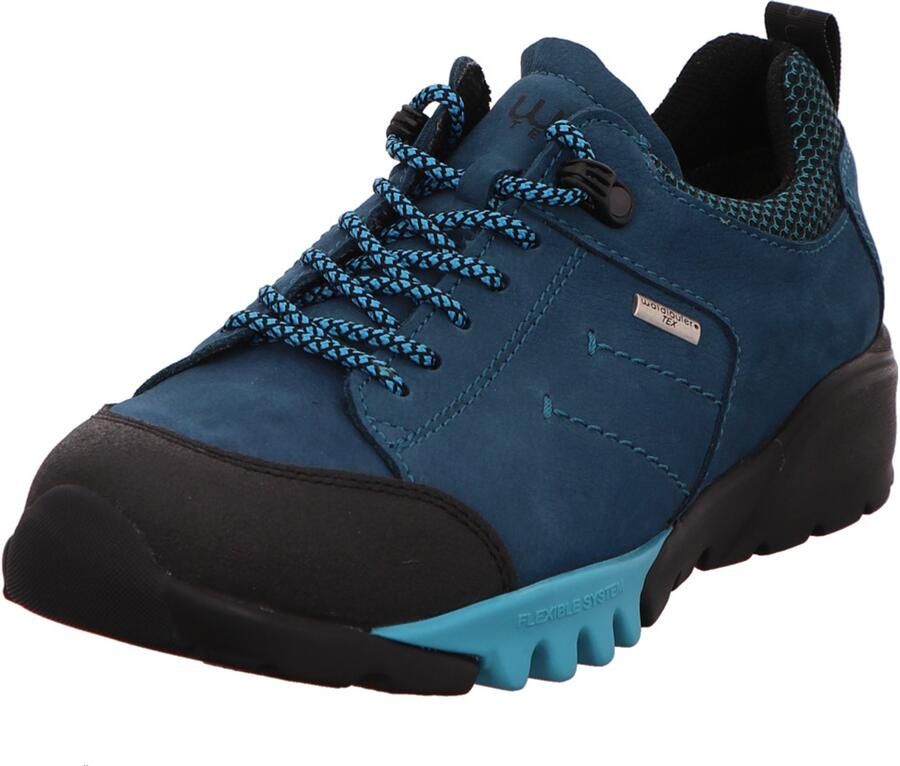 Waldläufer dames wandelschoenen turquoise