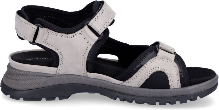 Waldläufer Trekkingsandalen H-SORA outdoorschoen zomerschoen sleehak in comfortabele schoenwijdte h