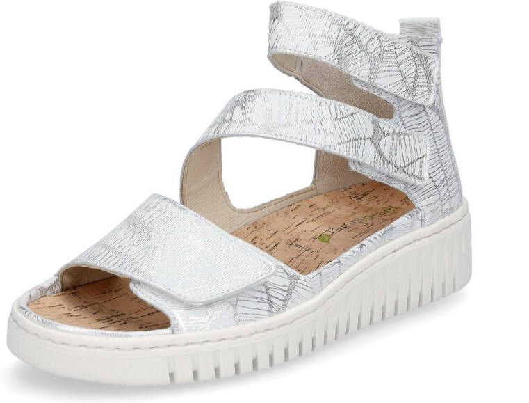Waldläufer damessandaal Willow wit zilver